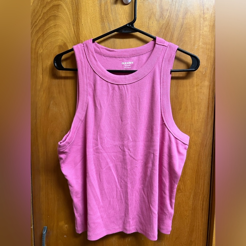 Old Navy Vibrant Pink Tank Top
